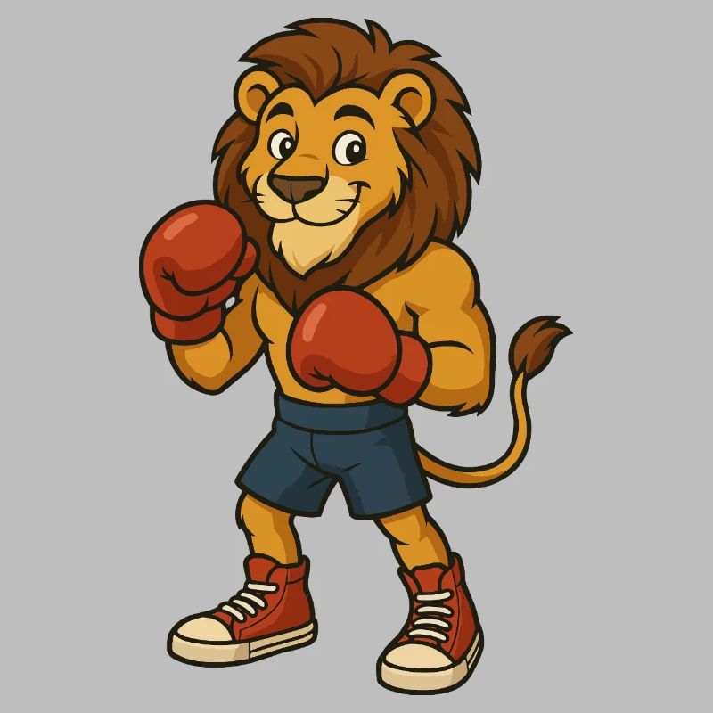 Lion Boxer