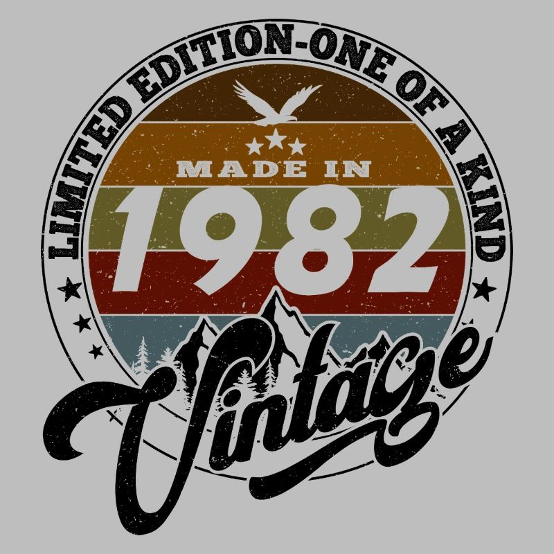 Eleganter Vintage: 1982 Retro Geschenk 1982 2025