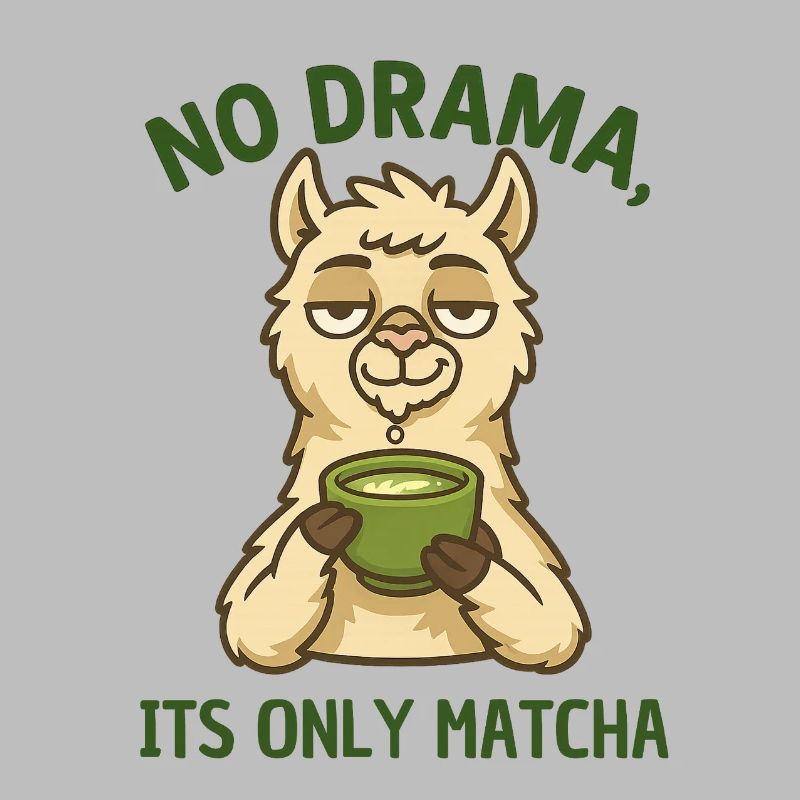 Lama Matcha Rest – Pas de drame