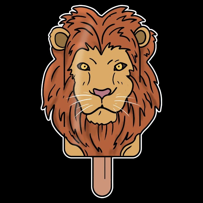 Lion Head Popsicle