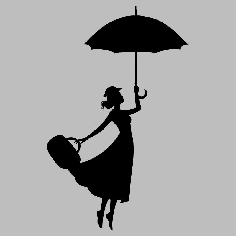 frau regenschirm