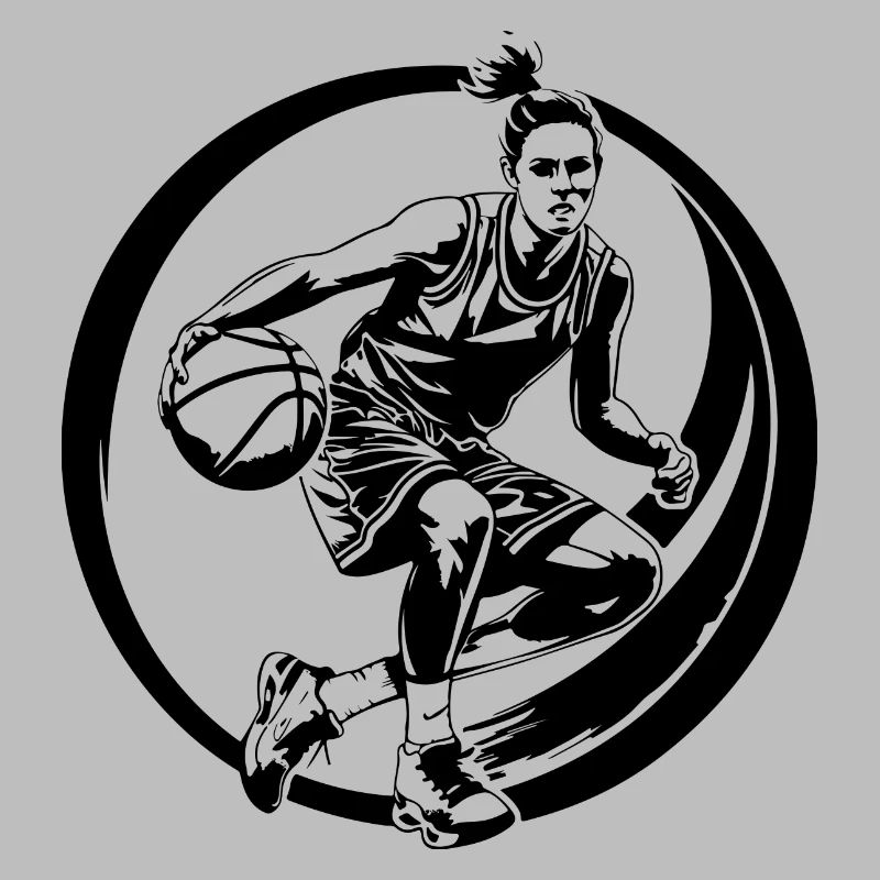 Basketteur Basketteur Basketteur Silhouette