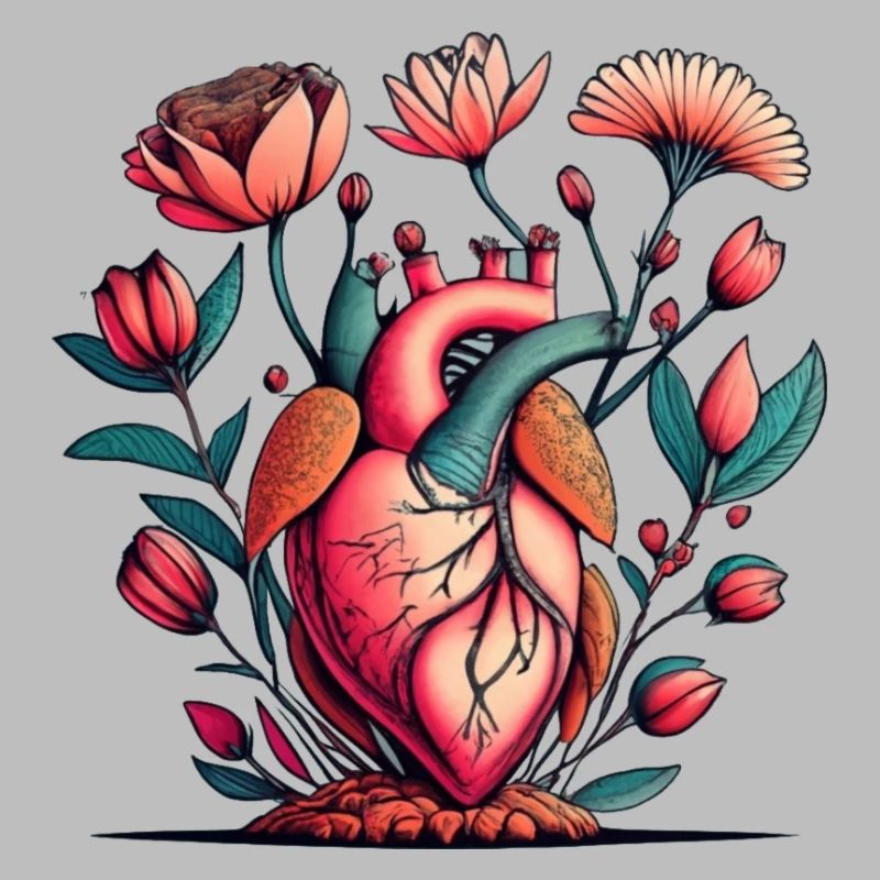 Blumenherz Anatomie Burst
