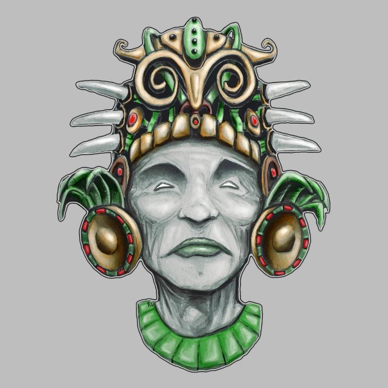 Aztec-Inspired God 2