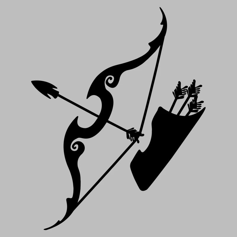 Arc Sagittaire avec flèches