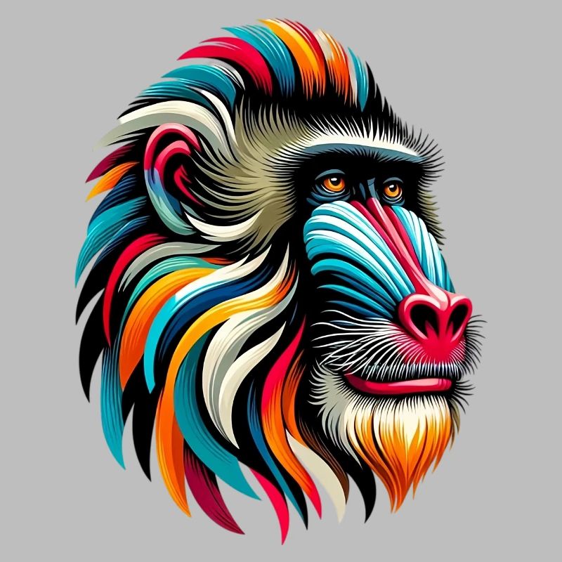 Mandrill Monkey