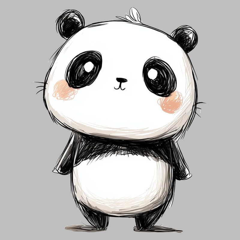 petit panda dessin