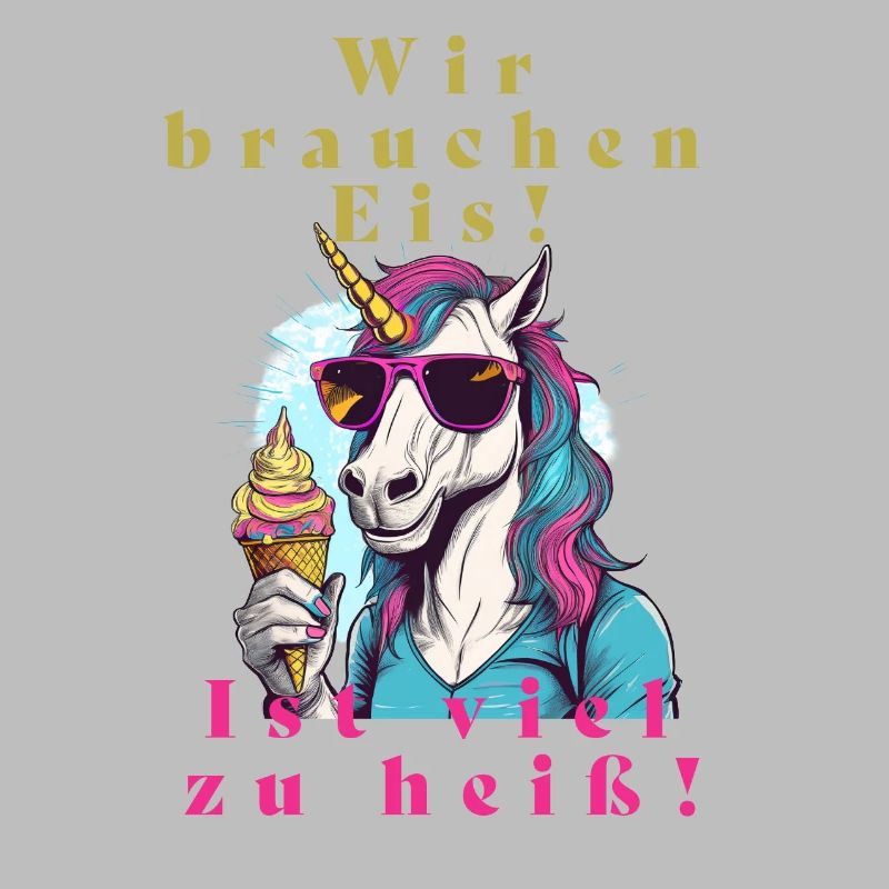 Einhorn Eis vs. Hitze