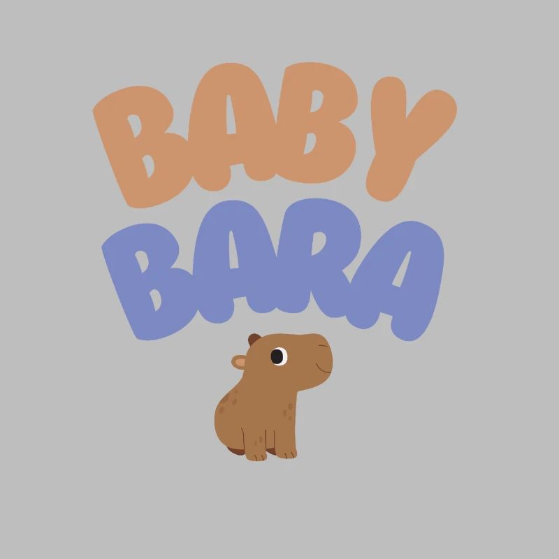 Bébé Bara Capybara