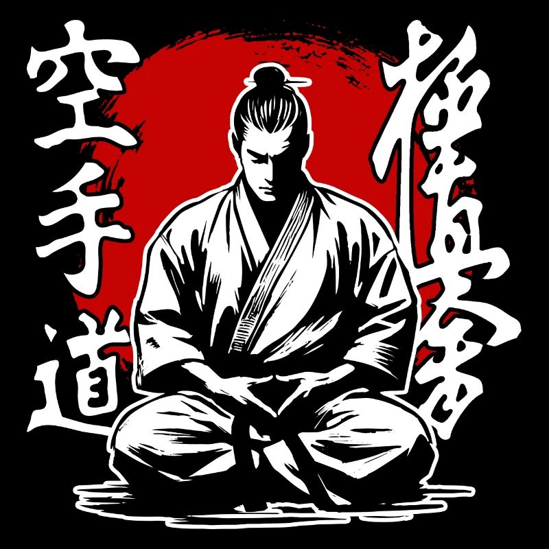 Samurai Kokiushinkai Karate Stil Kampfkunst