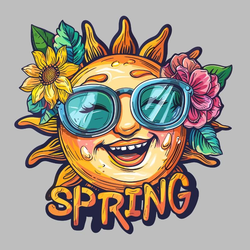 Spring Spring Sun Flowers