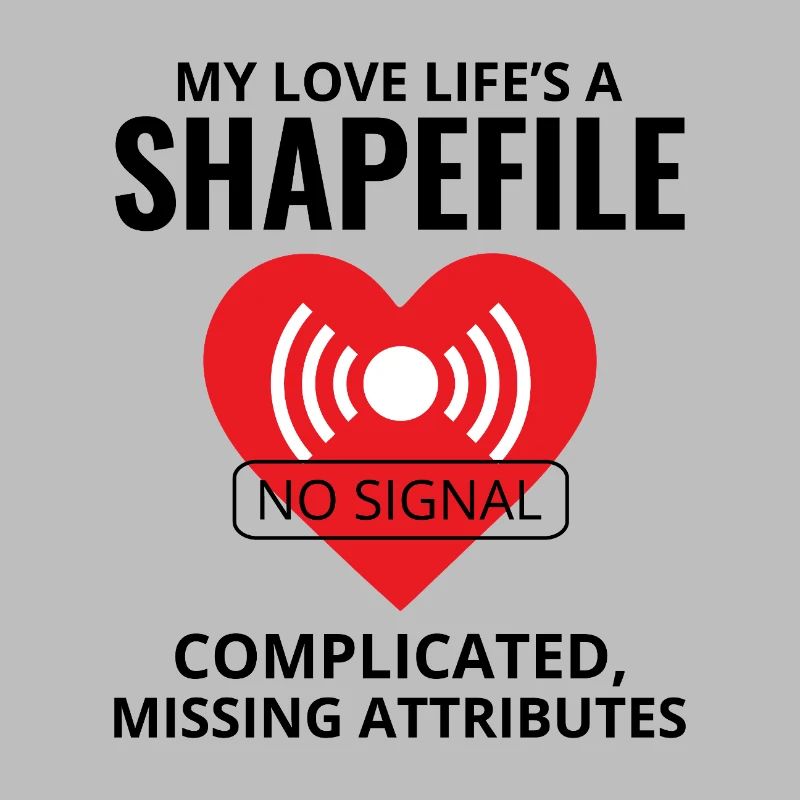 Shapefile Analyste SIG Humour Technologie géospatiale