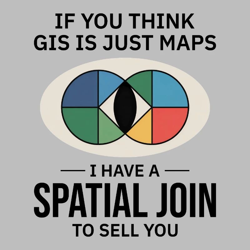 GIS Spatial Join Map Data Analysis