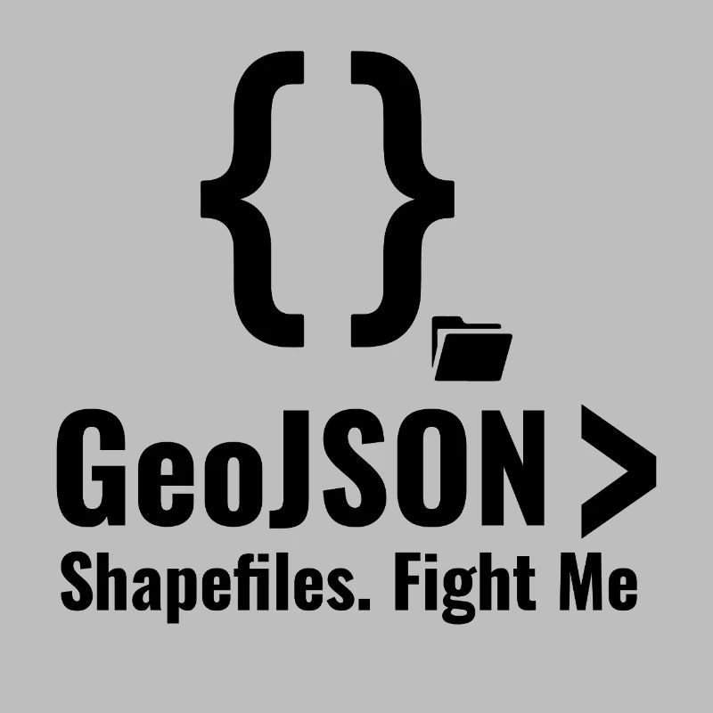 GeoJSON Shapefiles GIS Data Format Debate