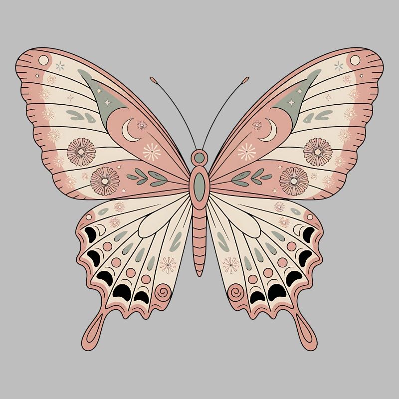 Boho Schmetterling