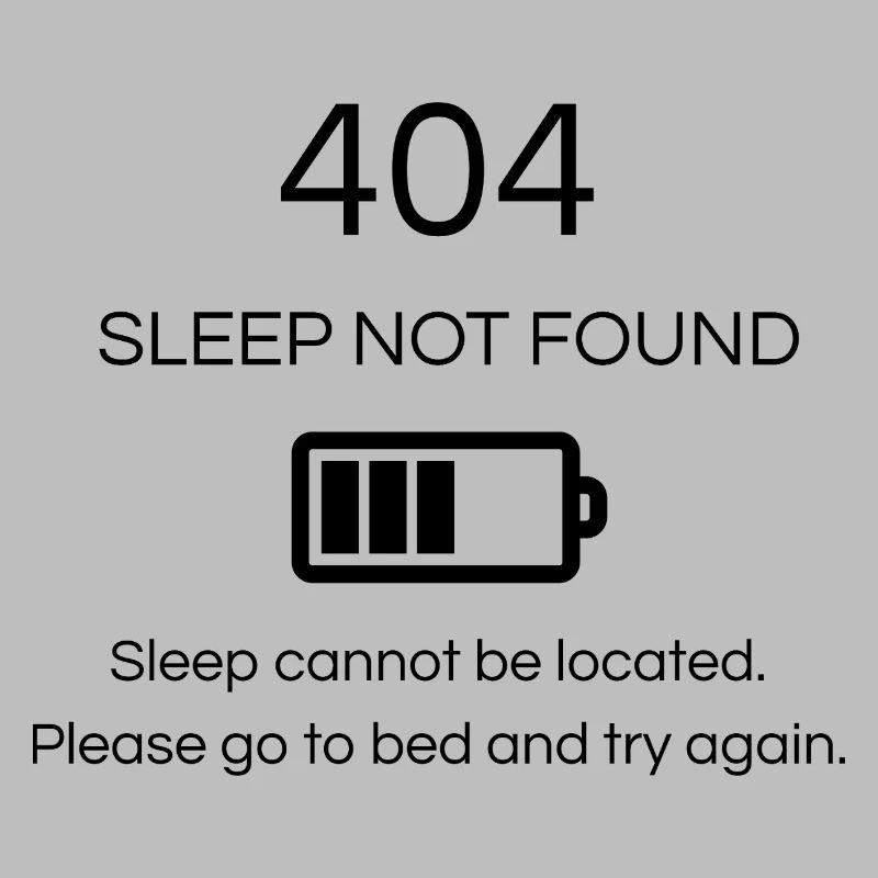 404 Schlaf nicht gefunden