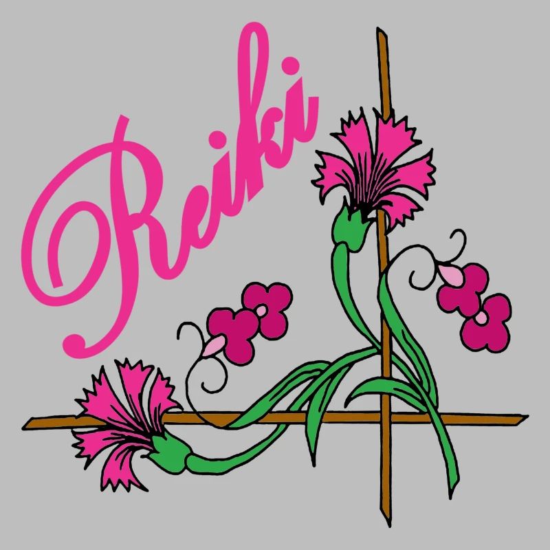Ecriture Reiki avec Fleur 9 Rose