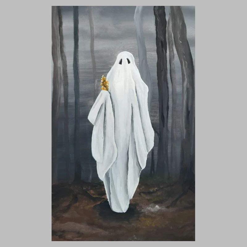 Gespenst mit Blümchen