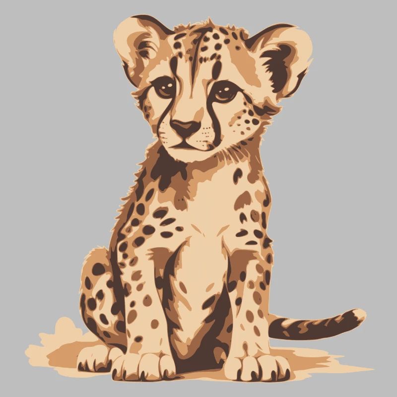 Bébé guépard