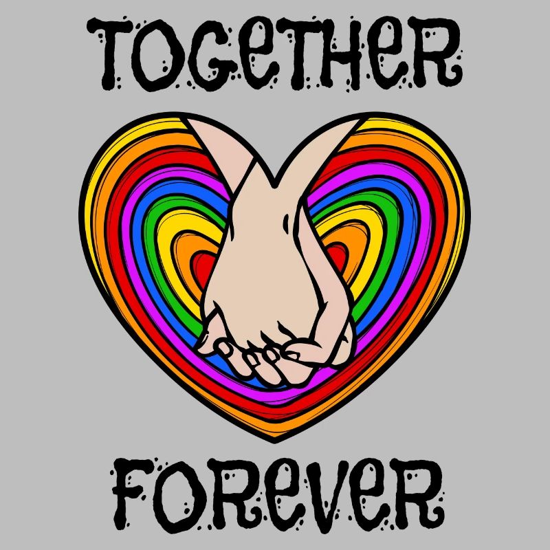 Relation amoureuse Lgbt Heart Déclaration lesbienne