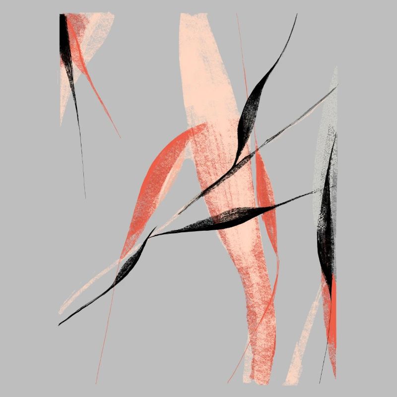Abstract willow branches