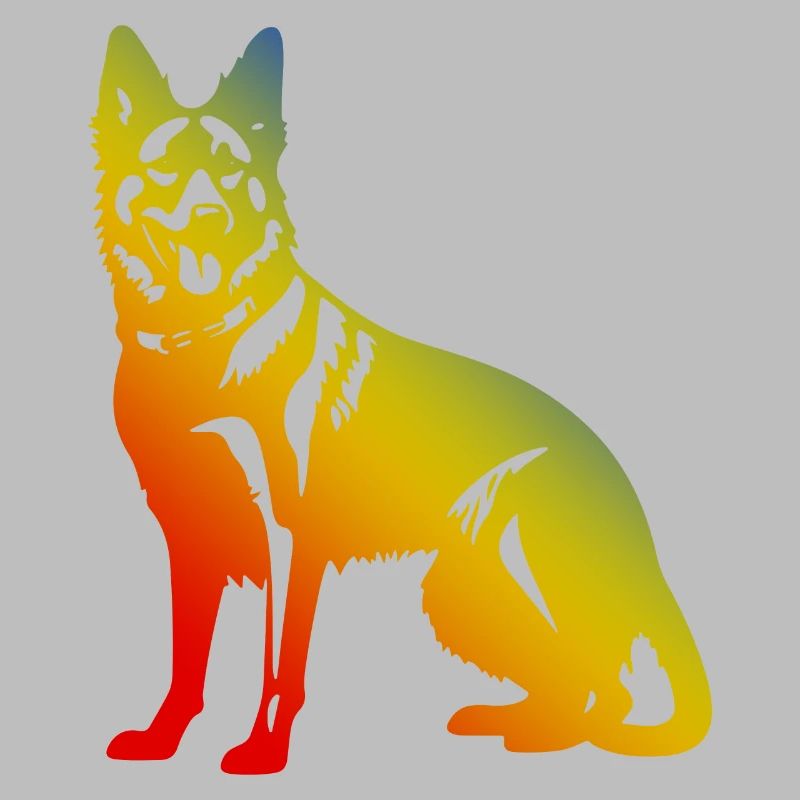 German Shepherd Dog Multicolored