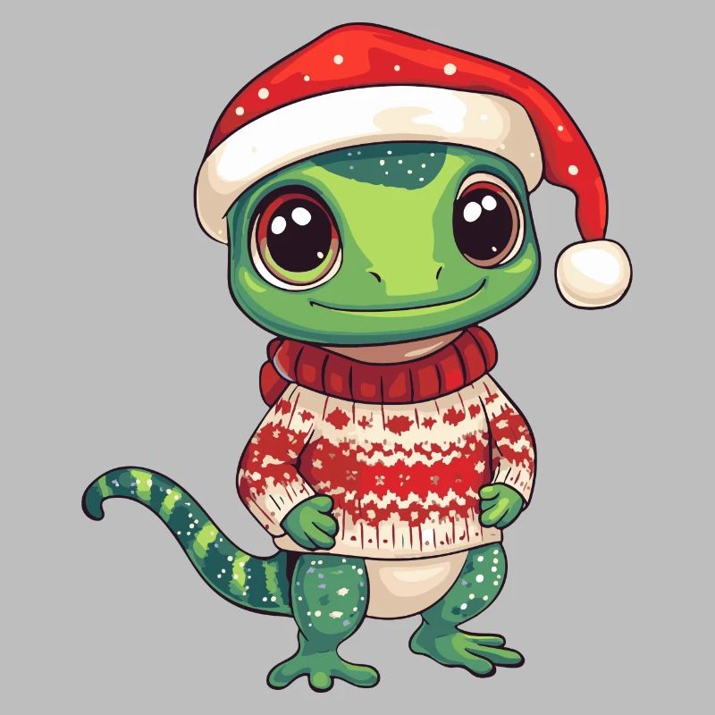 Echse Weihnachten Comic