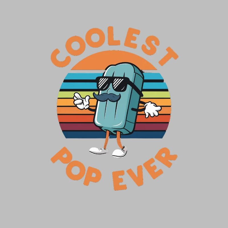 Coolest Pop Ever Fun Popsicle Dad