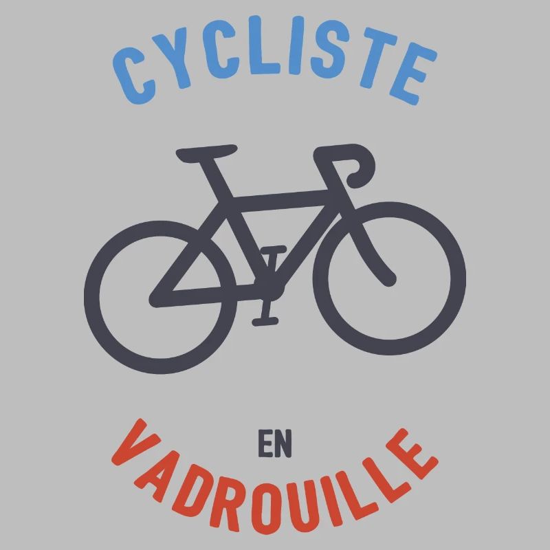 Radfahrer im Mopp
