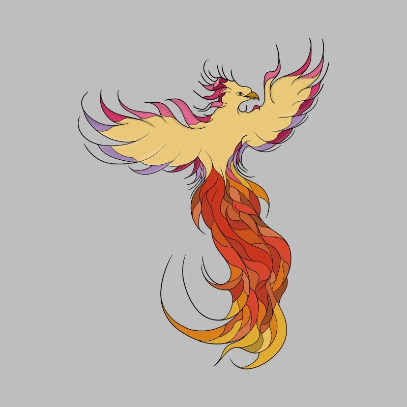 Phoenix rising from the ashes