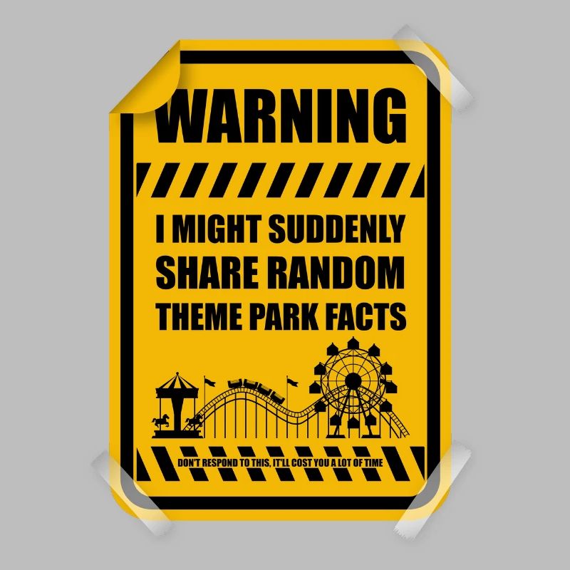 WARNING: I might suddenly share random theme park