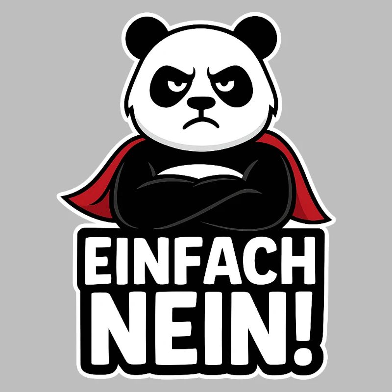 Panda Superheld: Einfach Nein