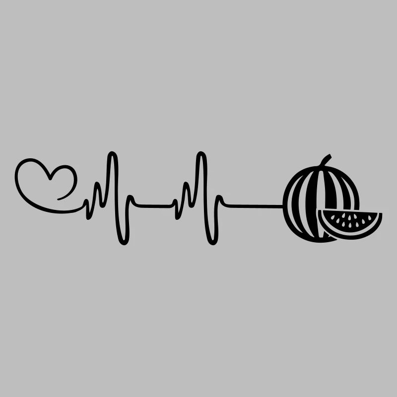 Melone Puls Herz