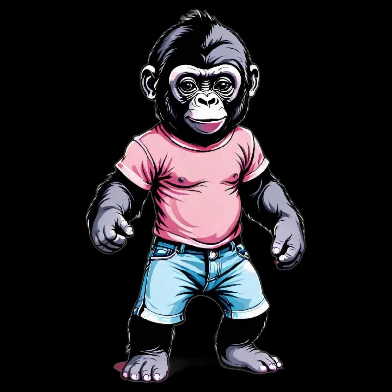 Gorilla Boxer Boxen