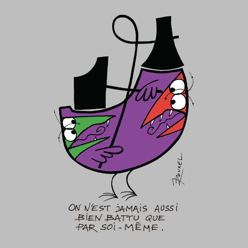 Battu par soi même