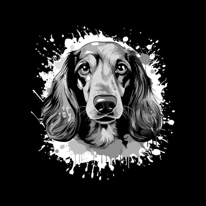 Teckel Tête De Chien Portrait Teckel