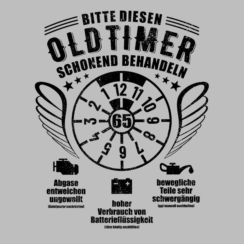 Oldtimer schonend behandeln - 65. Geburtstag