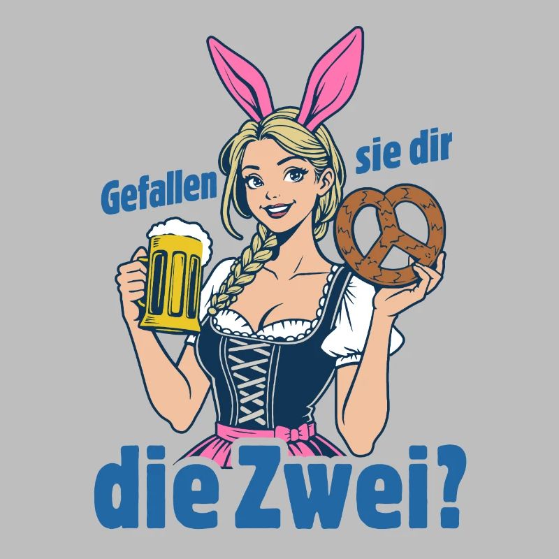 Gefallen sie dir, die Zwei? Dirndl Bier & Bretzen