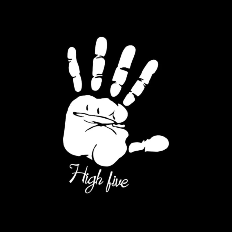 high five