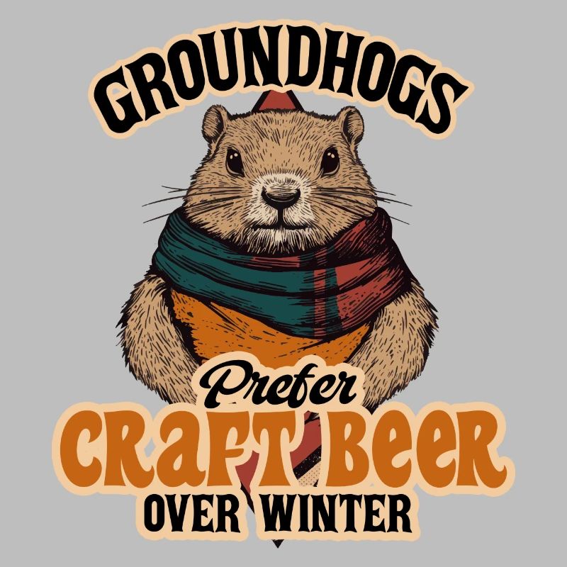 Groundhogs Prefer Craft Beer Over Winter Fun