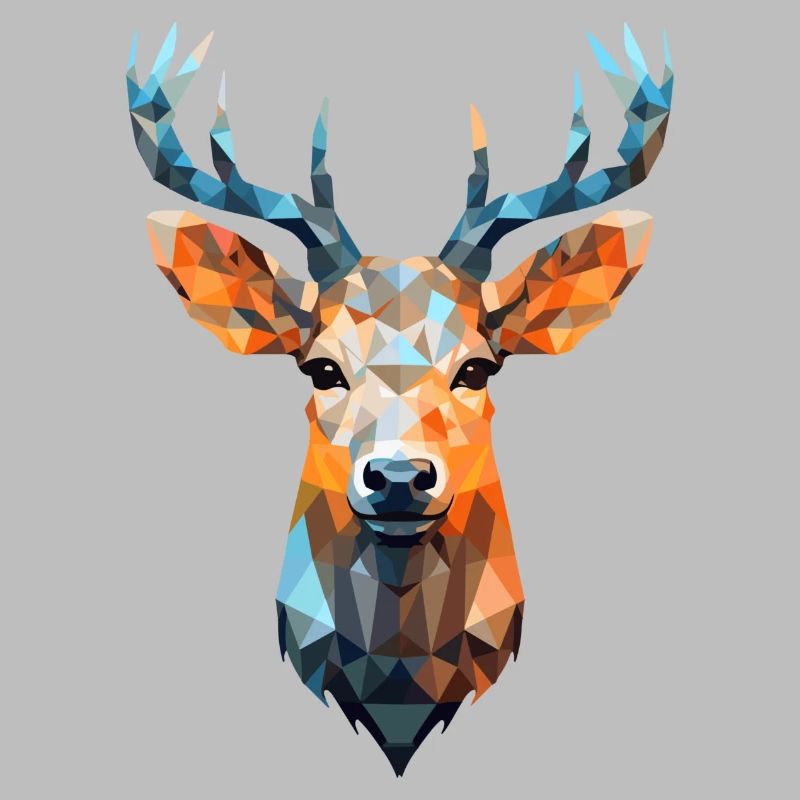 Deer Roe Deer Polygon Roe Deer Deer