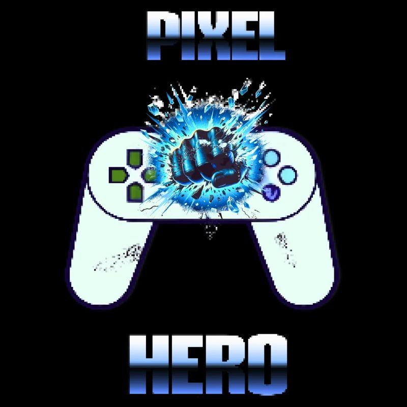 Pixel Hero - Retro Gaming Controller