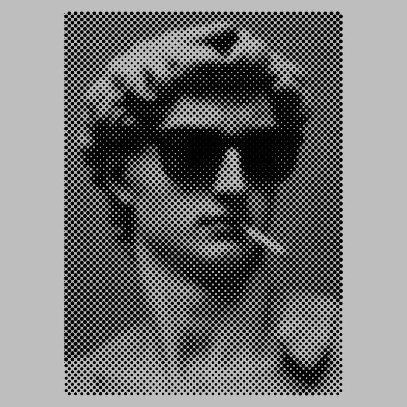 David Michelangelo raucht eine Zigarette