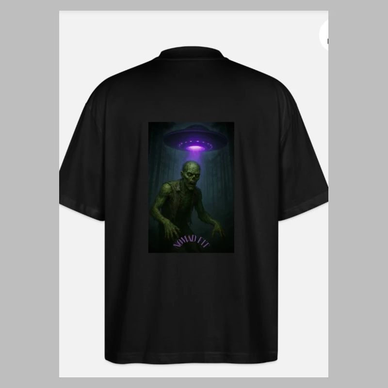Alien Abduction Forest Tee