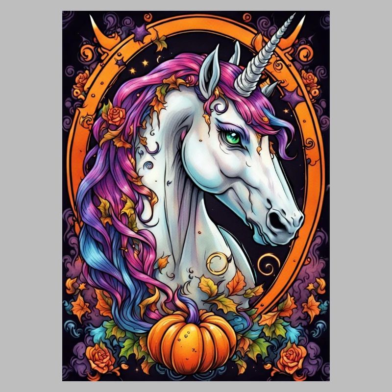 Farbtraum Unicorn im Herbstring