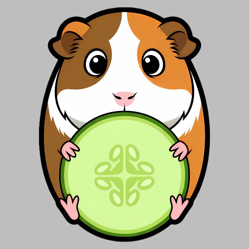 Guinea Pig Cucumber Comic