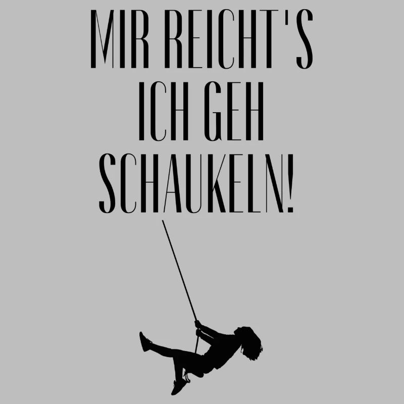 Schaukelpause - Statement mit Schwung