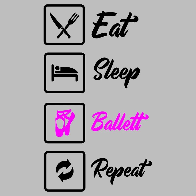 Manger dormir Ballet Répéter