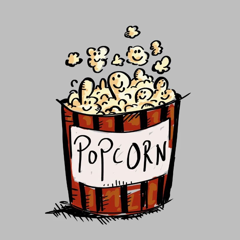 Big popcorn snack bag - sweets - sugar