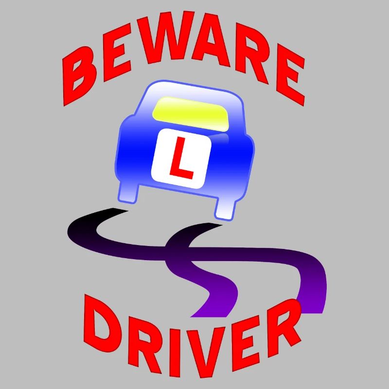 Beware Driver Car Graphic